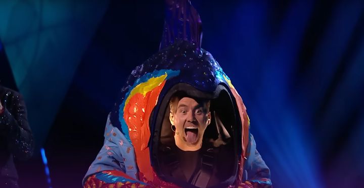 Danny Jones reveals his identity on The Masked Singer