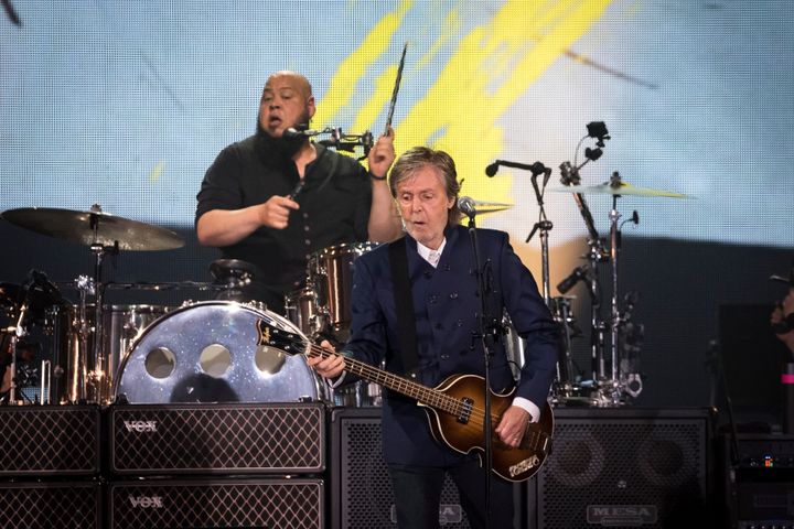 A bass stolen from Paul McCartney more than 50 years ago has been found and returned to the Beatle. 