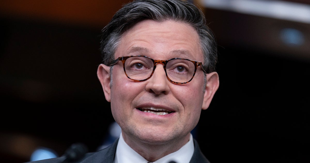 A Tiny Detail In Mike Johnson's Picture Tribute To Donald Trump Has People Howling