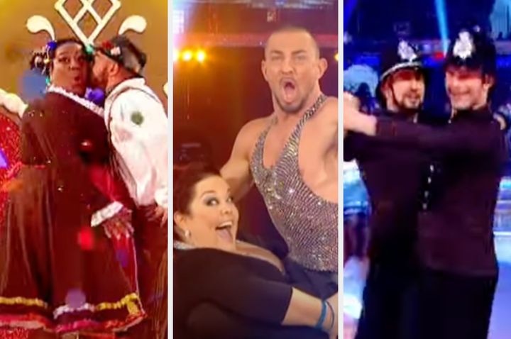Robin Windsor pictured over the course of his time on Strictly Come Dancing