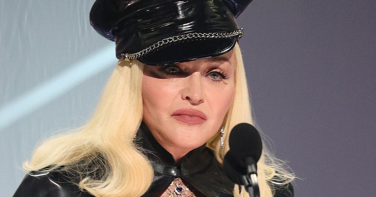 Madonna Has Hilarious Reaction To Dancer Tripping And Dropping Her On The Floor