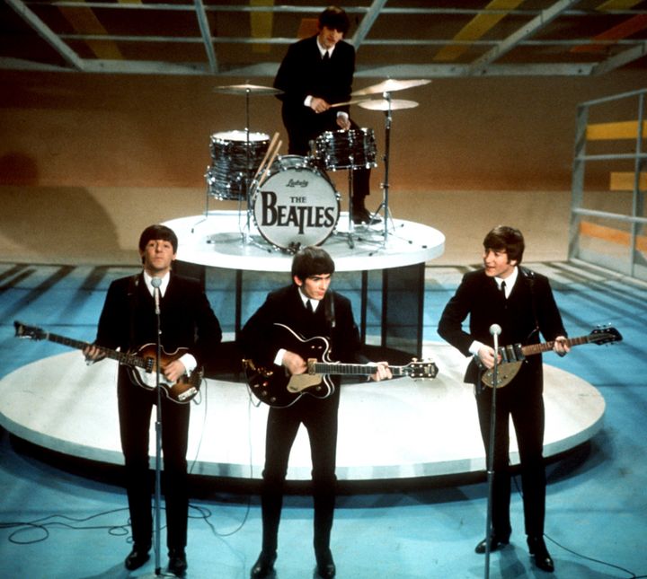 Οι Beatles στο «Ed Sullivan Show» του CBS, Νέα Υόρκη, 9 Φεβρουαρίου 1964. (AP Photo/File)