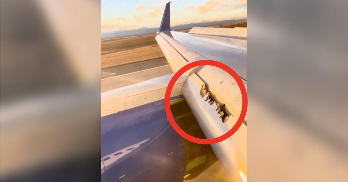 Dramatic Video Shows Passenger’s View as Wing Comes Apart During United Flight