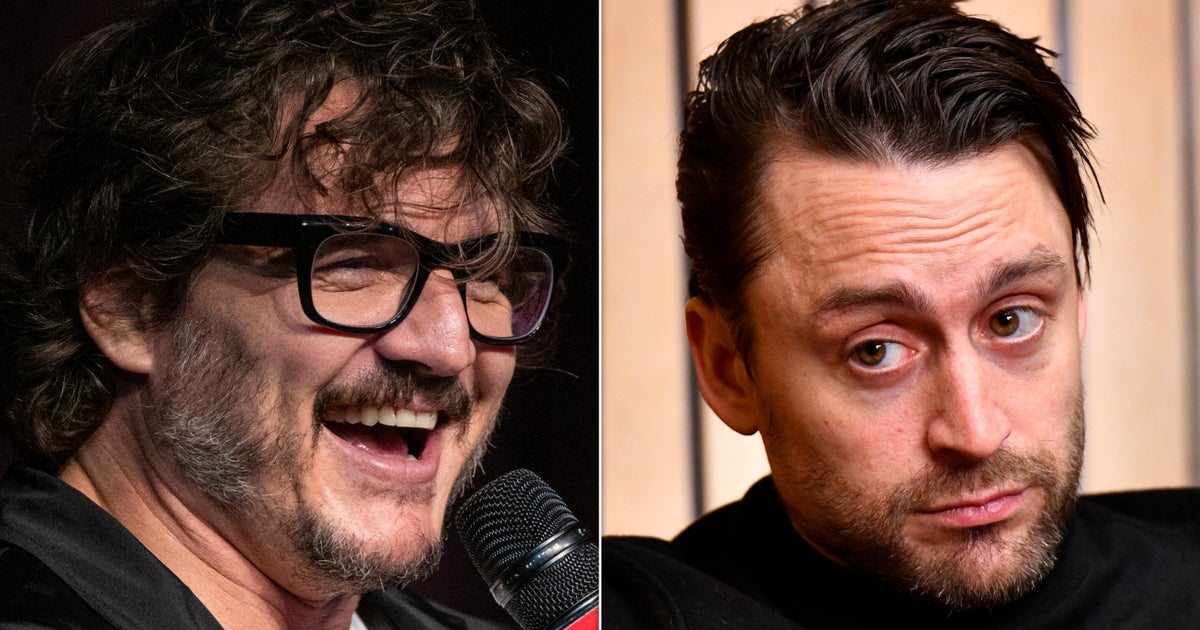 Pedro Pascal Shares Bonkers Way He Learns Lines — And Kieran Culkin’s Face Says It All