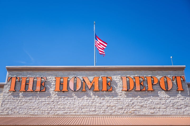 A Home Depot store is seen on Feb. 20 in Austin, Texas.