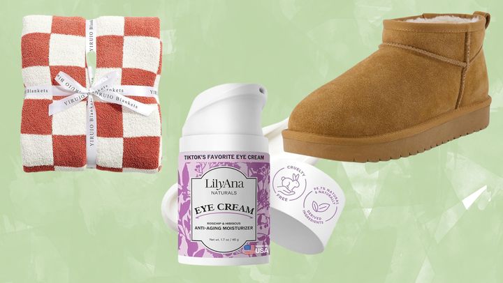 Pull-on cushioned boots, an affordable firming eye cream and a plush microfiber blanket