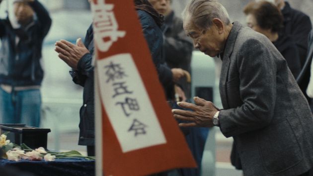 八百霊地蔵尊での慰霊式典の様子