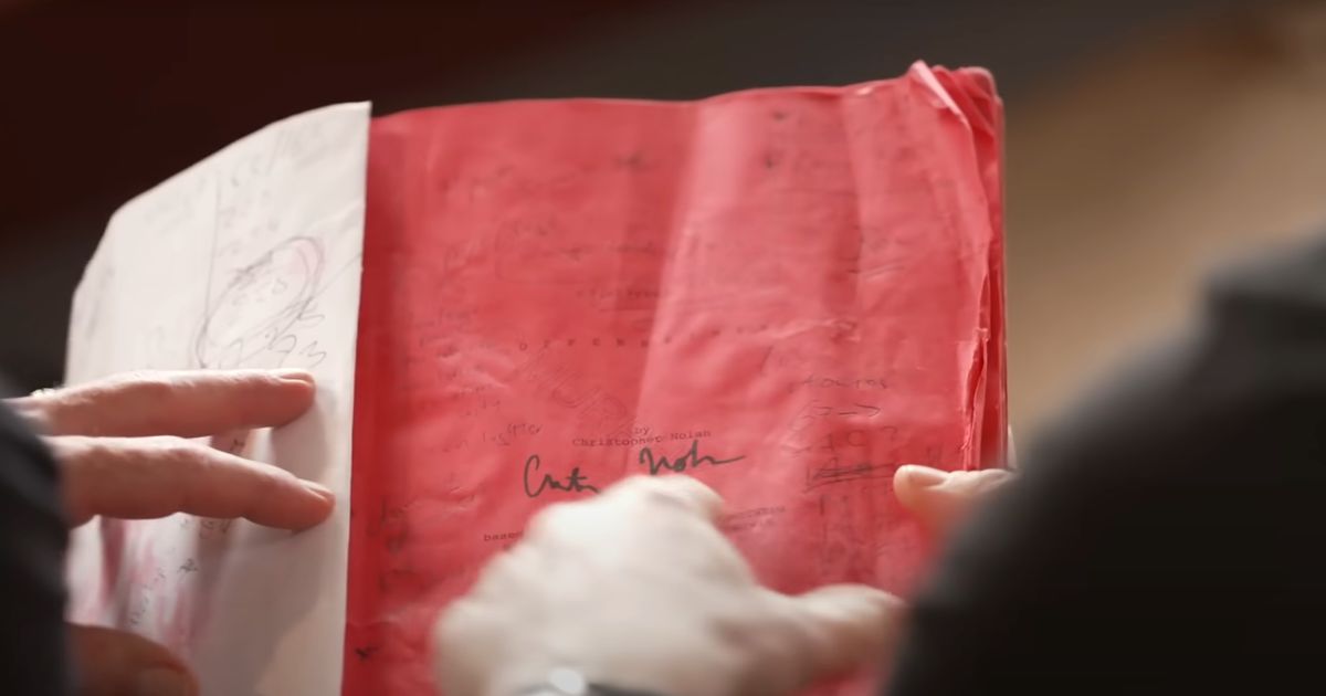 The Very Important Reason Why Actors Are Given Red Scripts