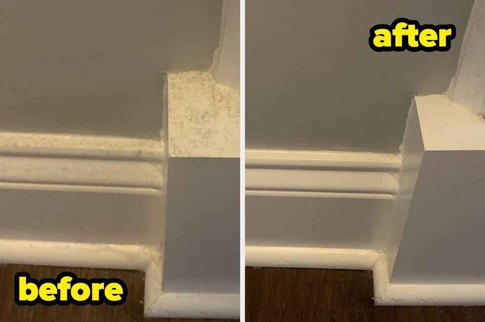 The Baseboard Buddy, an As-Seen-On-TV gadget that'll come through for you if you're TIRED of all the dust that accumulates on your trim and baseboard