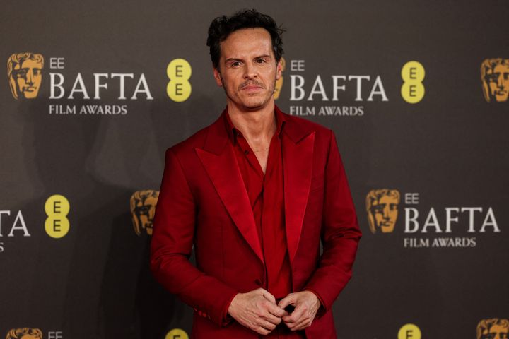 Andrew Scott on the Baftas red carpet earlier this month