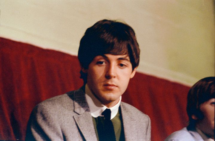 Paul McCartney pictured in the mid-60s, around the release of Yesterday