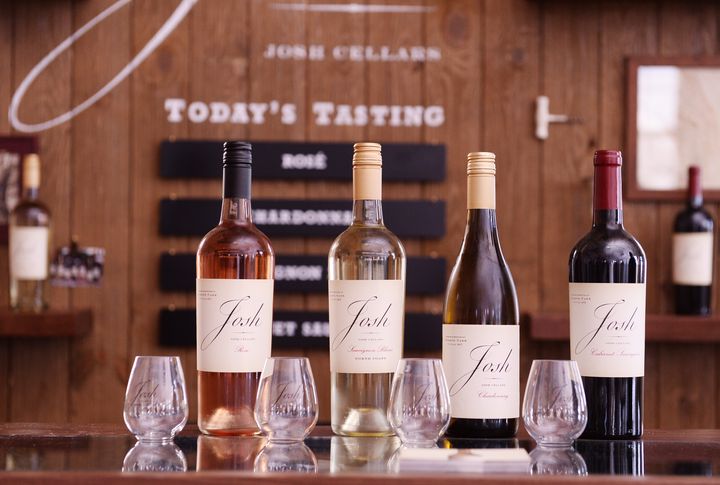Josh Cellars wines have a simple, recognizable label.