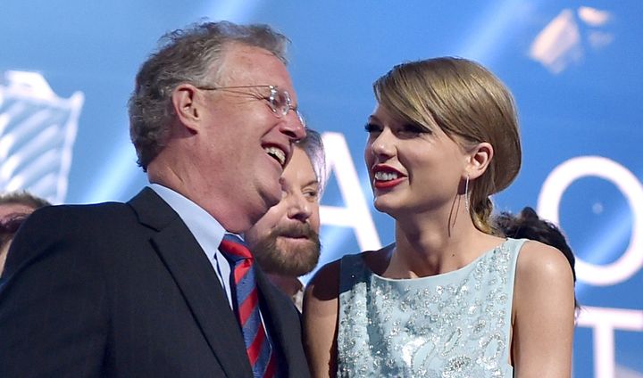Scott and Taylor Swift pictured together in 2015