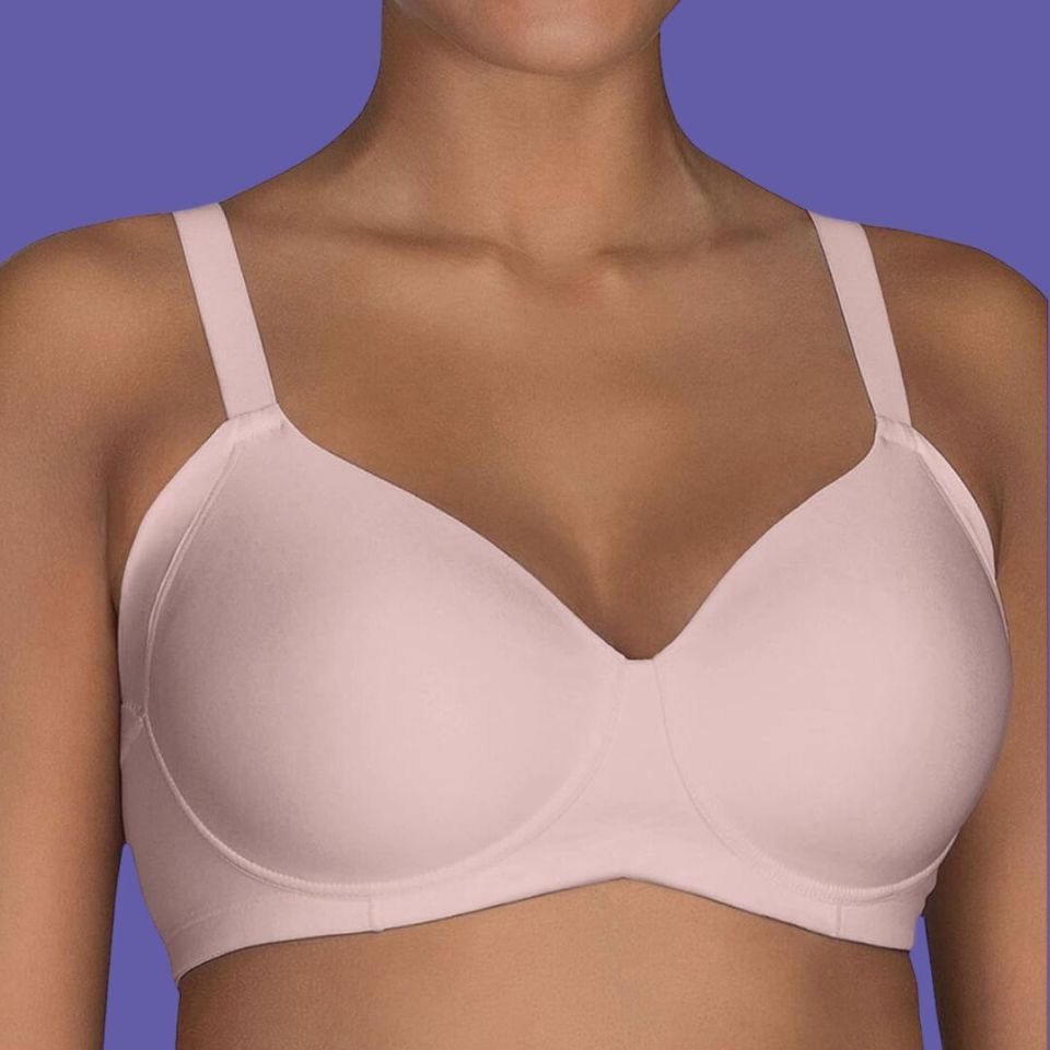  Minimizer Bras for Women Wire-Free Push Up Everyday Underwear Hide  Back Fat Thick Padded Support Adjustable Straps Everyday Underwear Beige S  : Sports & Outdoors