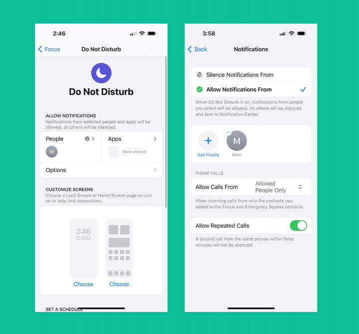 Gen Z Leaves Their Phone On 'Do Not Disturb' All Day, And The Reason Why Is Pretty Smart 3 On an iPhone to the Focus settings to enable Do Not Disturb.