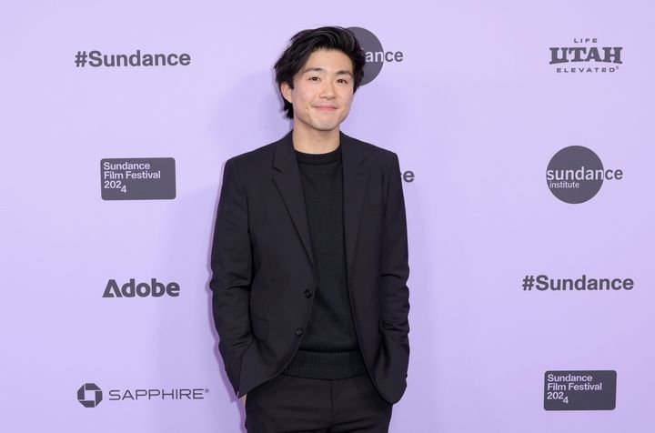 Sean Wang at the Sundance Film Festival premiere of his debut feature "Dìdi (弟弟)" in January. (Photo by Michael Loccisano/Getty Images)
