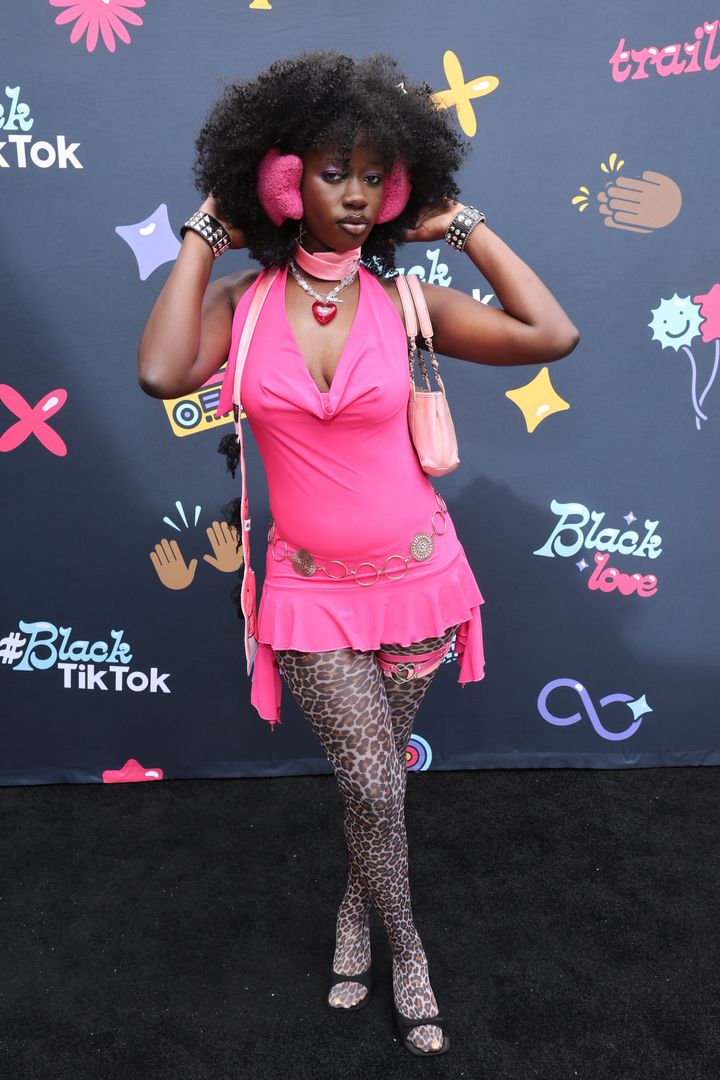 Aliyah's Interlude attends TikTok's Visionary Voices Black Hollywood Brunch on February 25, 2024.