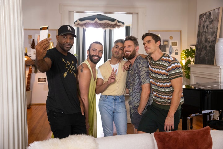 Queer Eye's Fab Five pictured together last year