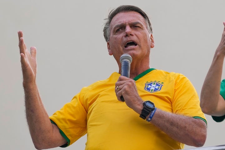 Former Brazilian President Jair Bolsonaro is under investigation for having allegedly “harassed” a humpback whale while riding a personal watercraft off Sao Paulo's coast last year.