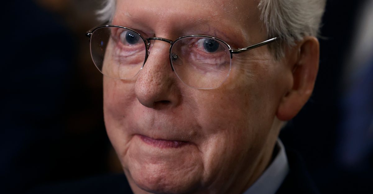 Mitch McConnell To Step Down As Senate Republican Leader