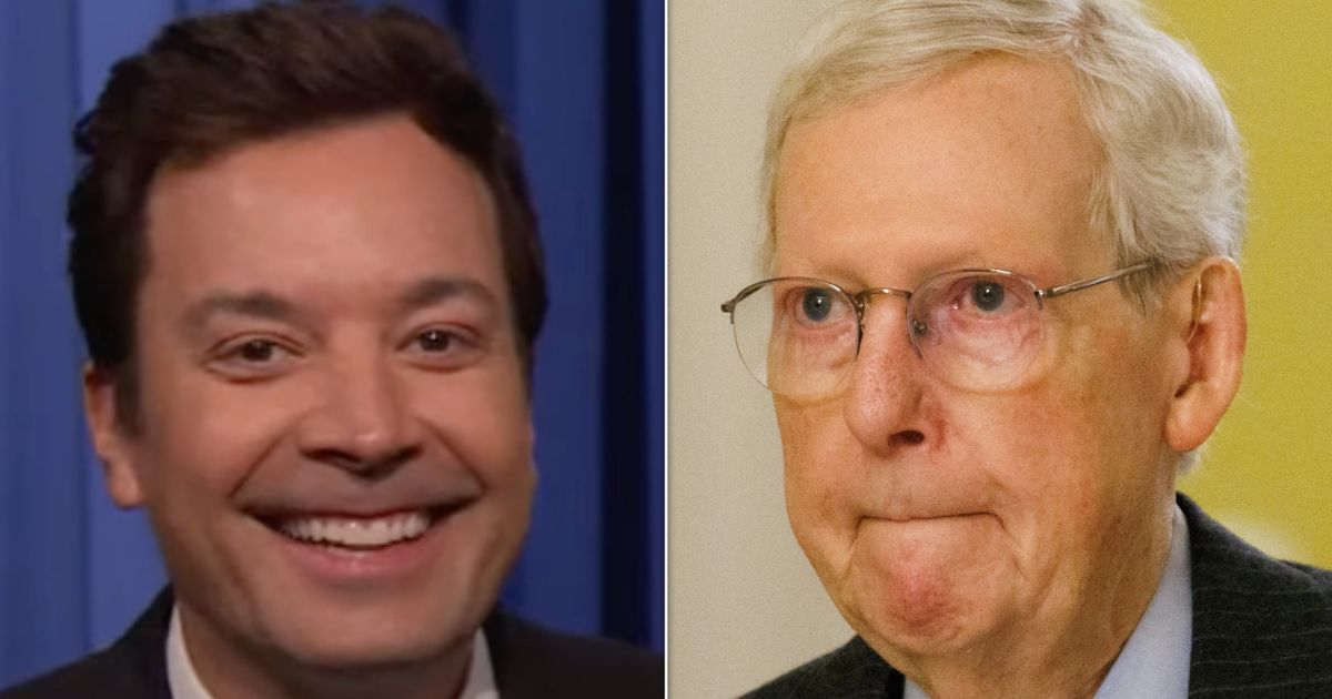 Jimmy Fallon Says Mitch McConnell Stepping Down 'Can Only Mean 1 Thing'