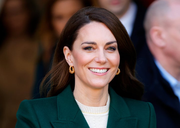 Catherine, Princess of Wales visits Kirkgate Market on Jan. 31, 2023 in Leeds, England. 