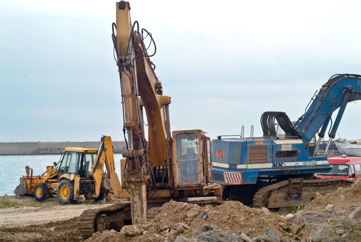 earth moving machinery