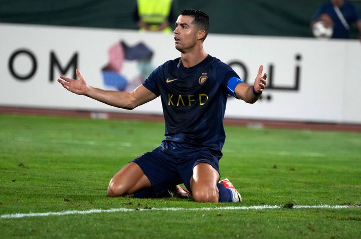 Cristiano Ronaldo moved to Al Nassr in the Saudi Pro League in 2022.
