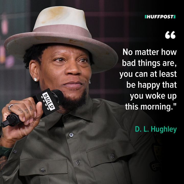 D.L. Hughley offers a quote on gratitude.