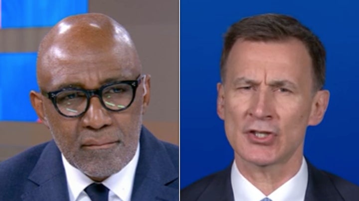 Trevor Phillips interviewed Jeremy Hunt on Sky News