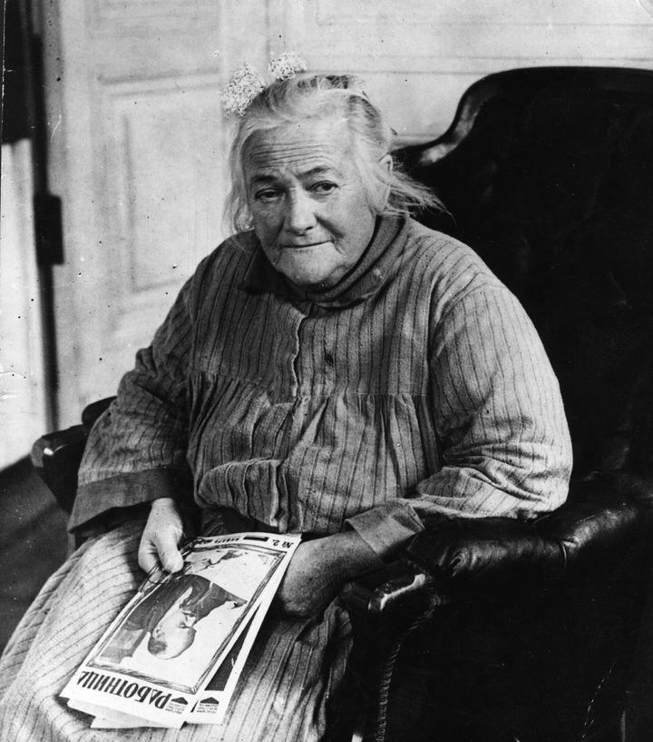 クララ・ツェトキン （1924年３月）
