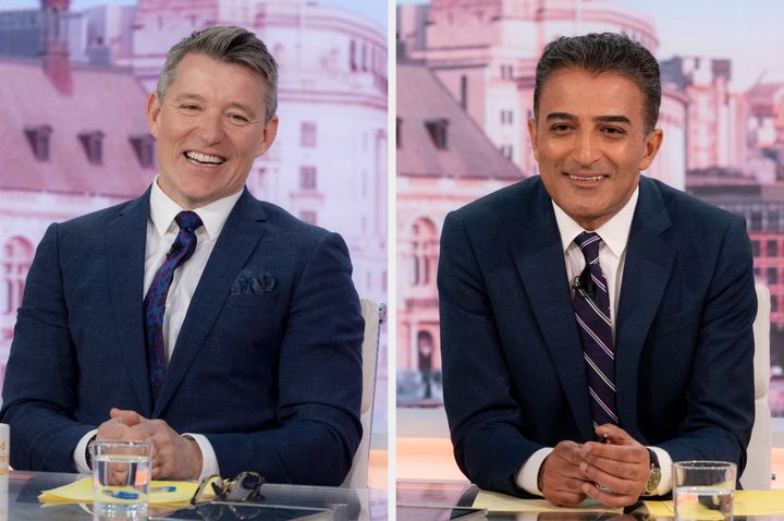 GMB hosts Ben Shephard and Adil Ray