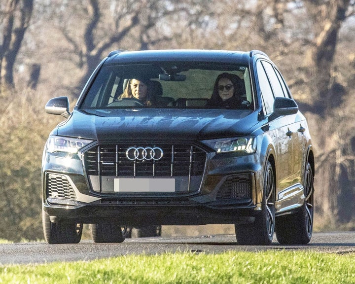 Carole Middleton was spotted driving a car with her daughter Kate, the Princess of Wales, in the passenger seat in Windsor.