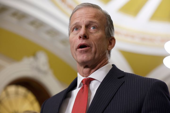 Senate Minority Whip John Thune (R-S.D.) says he's prepared to lead the effort to counter "the very liberal Schumer/Biden agenda."