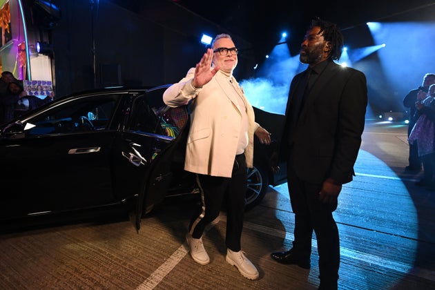 Gary Goldsmith makes his way into the Celebrity Big Brother house