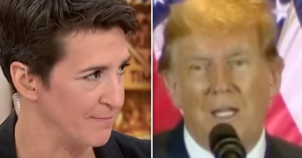 Rachel Maddow Cuts Into Donald Trump's Super Tuesday Speech Lies With 2 Scathing Words