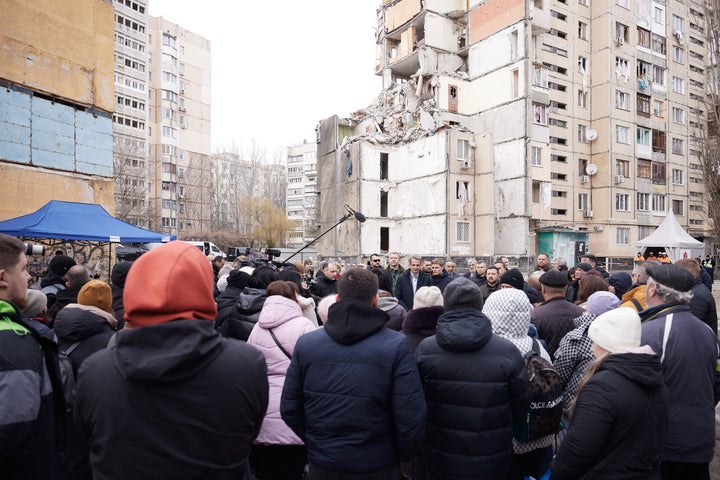 Συνάντηση του Πρωθυπουργού Κυριάκου Μητσοτάκη με τον Πρόεδρο της Ουκρανίας Βολοντίμιρ Ζελένσκι. Τετάρτη 6 Μαρτίου 2024 (ΔΗΜΗΤΡΗΣ ΠΑΠΑΜΗΤΣΟΣ/ΓΡΑΦΕΙΟ ΤΥΠΟΥ ΠΡΩΘΥΠΟΥΡΓΟΥ/EUROKINISSI)