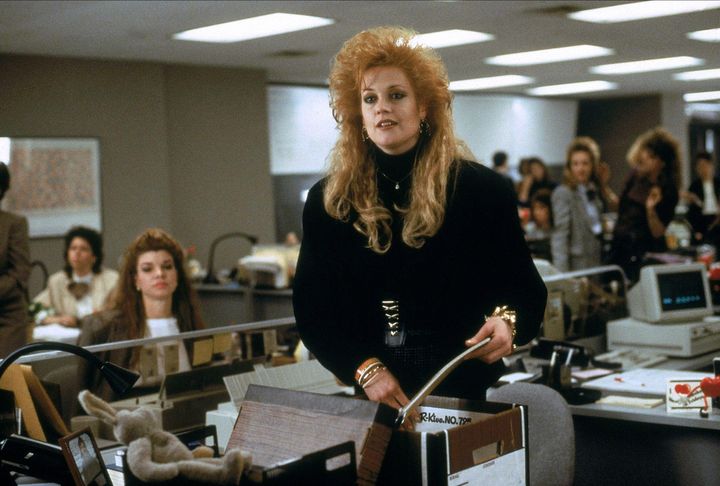 Melanie Griffith as Tess McGill in the 1988 film "Working Girl."