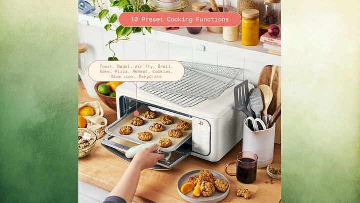 Beautiful toaster oven, available at Walmart