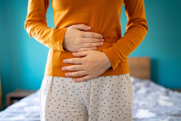 When you're constipated, you might also experience bloating, sluggishness and stomach discomfort. 