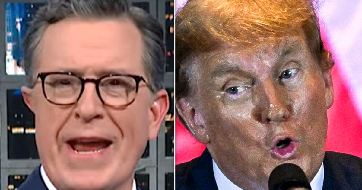 Stephen Colbert Exposes Most Blatant Lie In Trump’s Weird Victory Speech