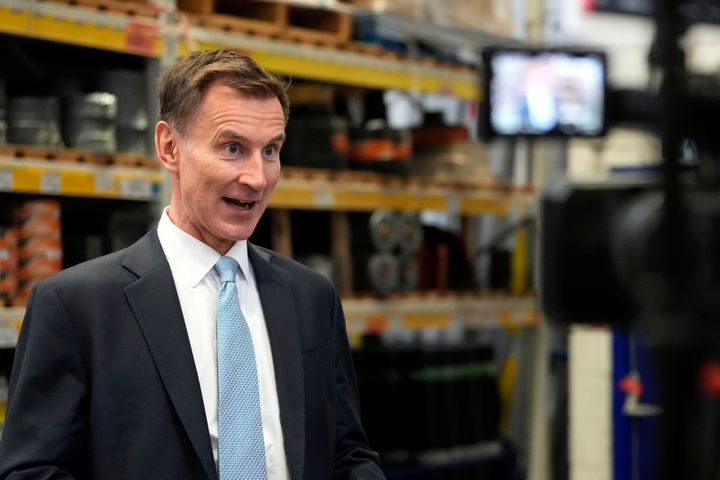 UK Chancellor Jeremy Hunt clashed repeatedly with a BBC journalist over his Budget