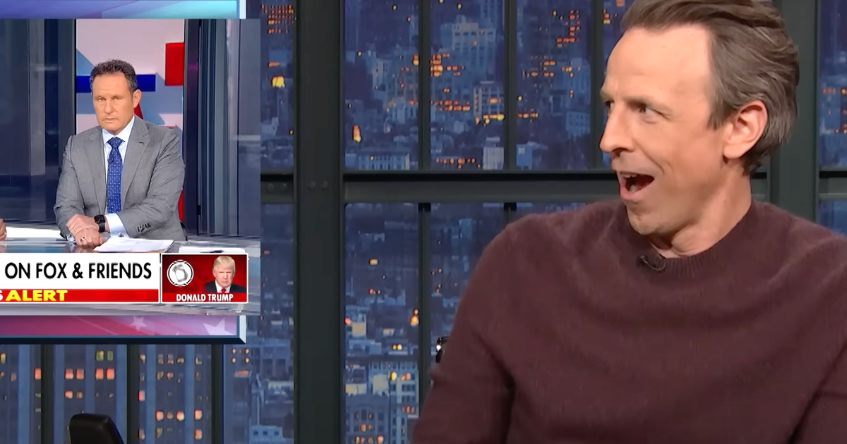 Seth Meyers Spots Donald Trump’s Strange Effect On Fox News Hosts