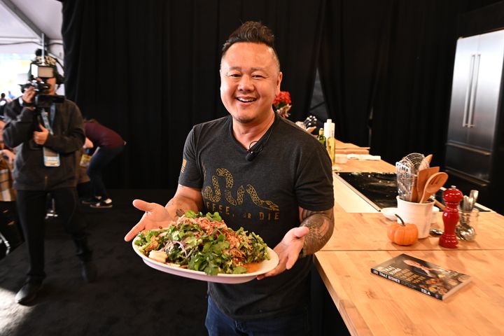 Chef Jet Tila attends the Food Network New York City Wine & Food Festival on October 15, 2022 in New York City.