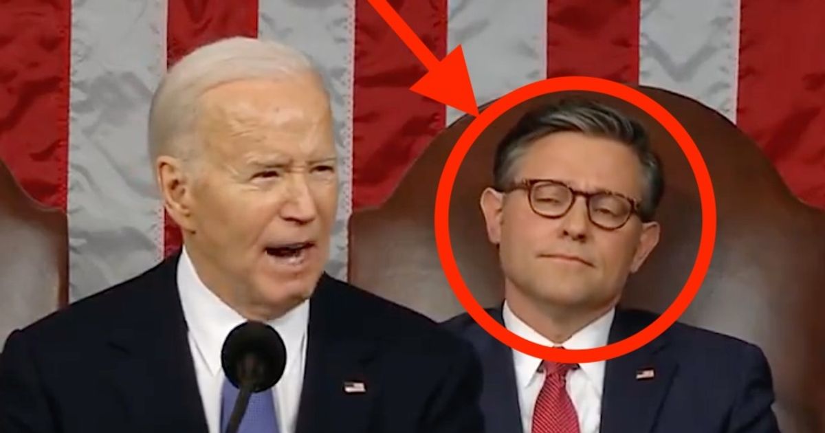 Mike Johnson's Puzzling Facial Expressions Are The Meme Of The Night At SOTU Address