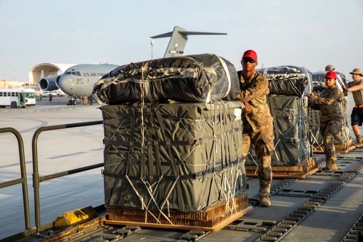 U.S. Central Command and the Royal Jordanian Air Force conducted a humanitarian assistance airdrop to Northern Gaza on March 5. The U.S. military will now build a temporary port to get Gazans more aid.