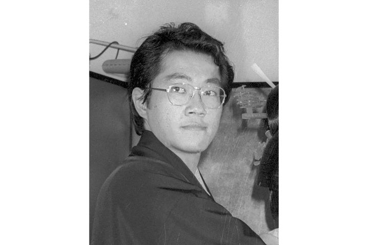 Akira Toriyama is pictured in 1982. Toriyama, the creator of one of Japan's best-selling "Dragon Ball" and other popular anime who influenced Japanese comics, has died, his studio said Friday, March 8, 2024. He was 68. (Kyodo News via AP)
