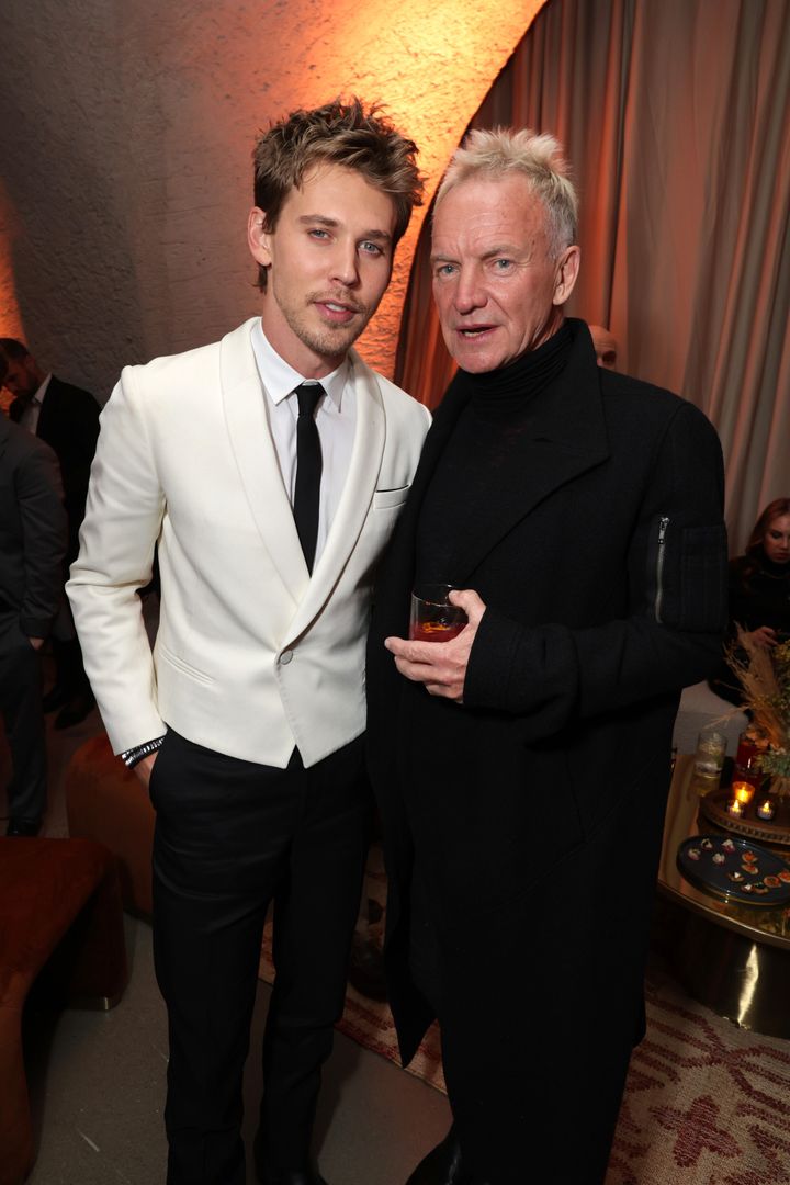 Austin Butler and Sting