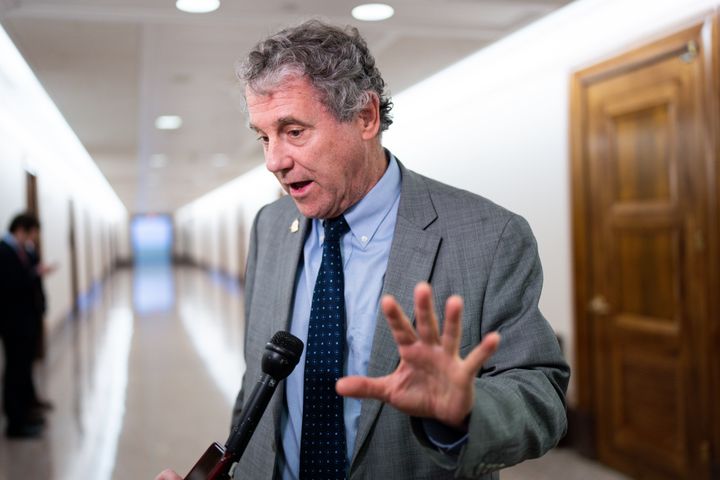 Sen. Sherrod Brown (D-Ohio), who is facing a tough battle for a fourth term, got a surge in donations from Kroger and Albertsons executives after coming out for the merger.