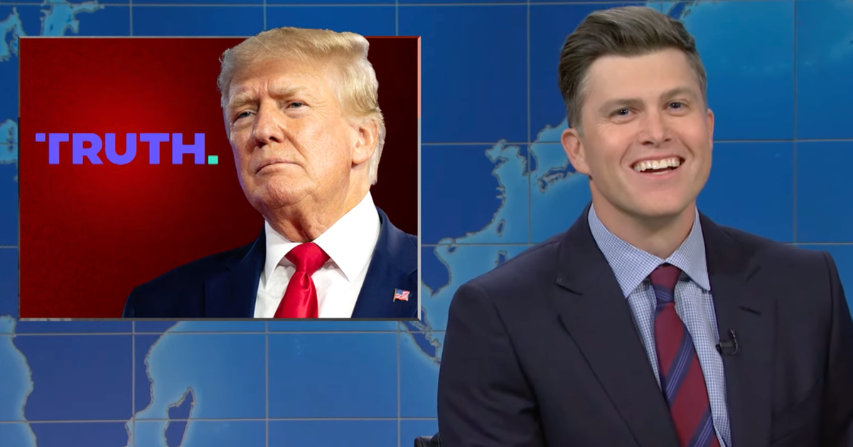 Weekend Update Colin Jost Shuts Down Trump With Grace Over Biden SOTU Feedback HuffPost Weekend Update Colin Jost Shuts Down Trump With Grace Over Biden SOTU Feedback HuffPost